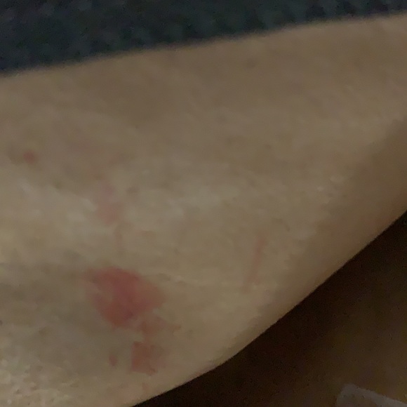 ๐ป๐ป๐ป BOG2 SALE ITEM! BOHO Leather Cosmetic Bag with Leather Strap with a Snap - Picture 5 of 5